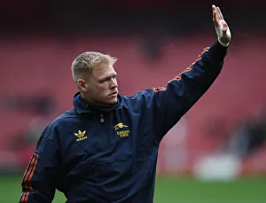 Arsenal's Aaron Ramsdale Gears Up: Arsenal vs. Southampton, Premier League Showdown at Emirates Stadium