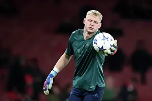 Arsenal's Aaron Ramsdale Gears Up: Arsenal vs Sevilla, UEFA Champions League 2023-24