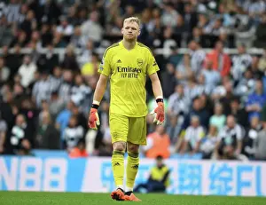 Newcastle United V Arsenal 2022-23 Prints: Arsenal's Aaron Ramsdale Goes Head-to-Head with Newcastle United in Premier League Battle (2022-23)
