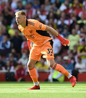 Arsenal's Aaron Ramsdale Makes Debut: Arsenal vs Norwich City (2021-22) - Emirates Stadium