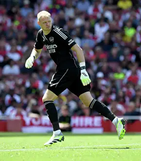 Arsenal's Aaron Ramsdale Makes Premier League Debut: Arsenal vs. Nottingham Forest (2023-24)