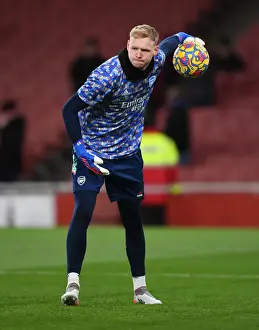Arsenal's Aaron Ramsdale: Pre-Match Focus before Arsenal vs. Wolverhampton Wanderers (Premier League 2021-22)
