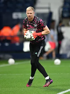 Arsenal's Aaron Ramsdale Prepares for Carabao Cup Battle against West Bromwich Albion