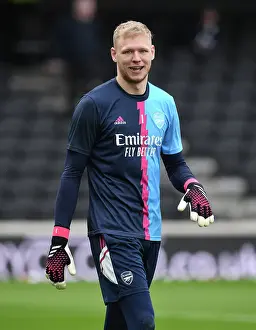 Arsenal's Aaron Ramsdale Prepares for Fulham Clash in Premier League (Fulham v Arsenal 2022-23)