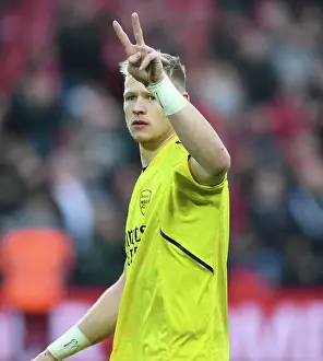 Liverpool V Arsenal 2022-23 Prints: Arsenal's Aaron Ramsdale Reacts After Liverpool vs Arsenal Premier League Clash (2022-23)