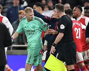Arsenal's Aaron Ramsdale Reacts After Tottenham Showdown in Premier League Clash (2022-23)