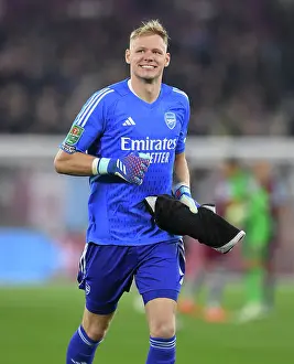 Arsenal's Aaron Ramsdale Readies for Carabao Cup Showdown Against West Ham