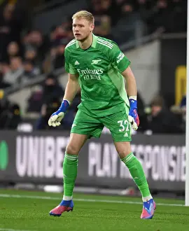 Wolverhampton Wanderers V Arsenal 2021-22 Prints: Arsenal's Aaron Ramsdale Stands Firm in Premier League Showdown vs