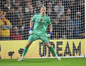 Arsenal's Aaron Ramsdale vs. Wolverhampton Wanderers: Premier League Clash (2022-23)