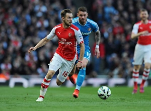 Arsenal's Aaron Ramsey in Action: Arsenal vs. Sunderland (2014-15)
