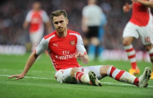 Arsenal's Aaron Ramsey in Action: Arsenal vs. Sunderland (2015)