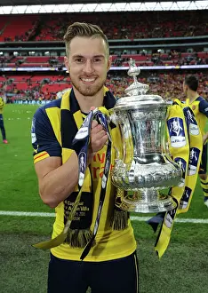 Arsenal's Aaron Ramsey: Emotional FA Cup Victory Celebration at Wembley