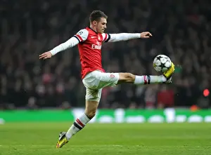 Arsenal's Aaron Ramsey Faces Off Against Bayern Munchen in the UEFA Champions League (2013)