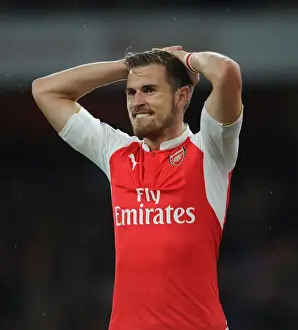 Arsenal's Aaron Ramsey Faces Off Against Liverpool in the 2015/16 Premier League