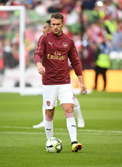 Arsenal's Aaron Ramsey Readies for Arsenal vs. Chelsea Clash in 2018 International Champions Cup