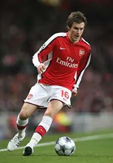 Ramsey Aaron Prints: Arsenal's Aaron Ramsey Scores the Winner: Arsenal 1-0 Dynamo Kyiv