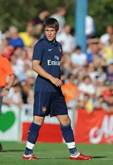 Ramsey Aaron Prints: Arsenal's Aaron Ramsey Shines in 7-1 Pre-Season Victory over SC Columbia, Vienna 2009