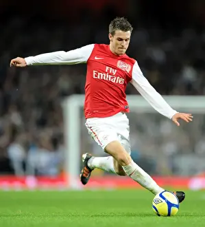 Arsenal V Leeds United FA Cup 2011-12 Prints: Arsenal's Aaron Ramsey Shines in FA Cup Clash Against Leeds United