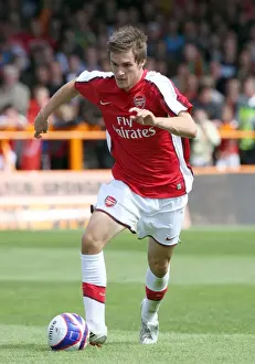 Barnet V Arsenal 2008-09 Prints: Arsenal's Aaron Ramsey Shines in Pre-Season Debut: Barnet 1-2 Arsenal (2008)