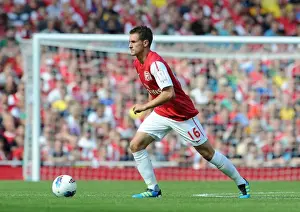 Arsenal V New York Red Bulls 2011-12 Prints: Arsenal's Aaron Ramsey Ties against New York Red Bulls at Emirates Cup Day 2
