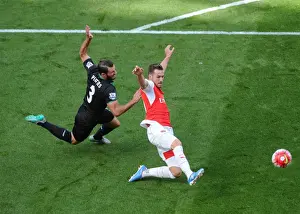 Arsenal's Aaron Ramsey vs. Stoke's Erik Pieters: A Premier League Showdown