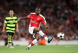 Arsenal V Celtic 2009-10 Prints: Arsenal's Abou Diaby Shines: 3-1 UEFA Champions League Victory over Celtic (09/08/2009)