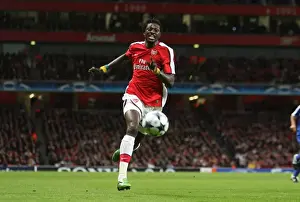 Arsenal V FC Porto 2008-09 Prints: Arsenal's Adebayor Shines: 4-0 Crush of FC Porto in Champions League