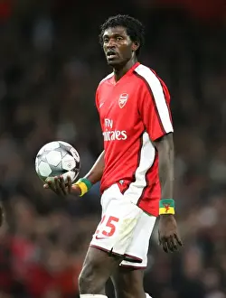 Arsenal V FC Porto 2008-09 Prints: Arsenal's Adebayor Shines: 4-0 Thrashing of FC Porto in Champions League Group G