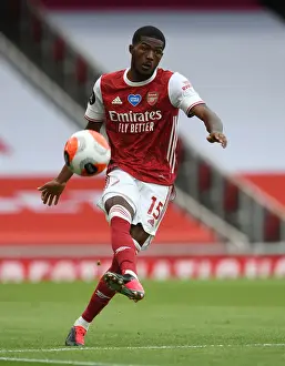 Arsenal's Ainsley Maitland-Niles in Action during the Arsenal vs. Watford Premier League Match, 2019-2020