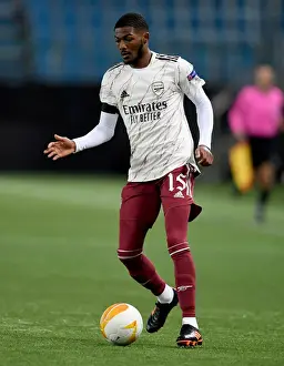 Arsenal's Ainsley Maitland-Niles in Action during Europa League Clash against Molde FK