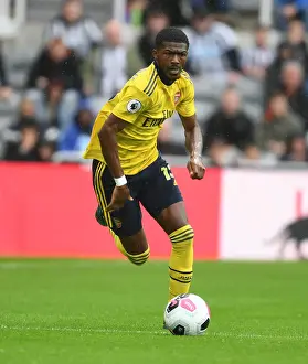 Arsenal's Ainsley Maitland-Niles in Action Against Newcastle United - Premier League 2019-20