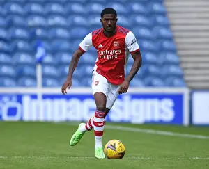Glasgow Rangers V Arsenal 2021-22 Prints: Arsenal's Ainsley Maitland-Niles in Action against Rangers in Glasgow Pre-Season Friendly