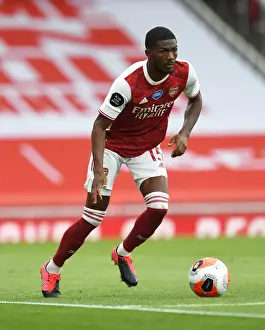 Arsenal's Ainsley Maitland-Niles in Action Against Watford (Premier League 2019-20)