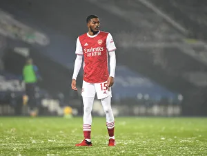 Ainsley Maitland-Niles in Action Arsenal Print Art