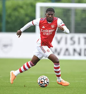 Arsenal v Millwall 2021-22 Collection: Arsenal's Ainsley Maitland-Niles in Pre-Season Action Against Millwall