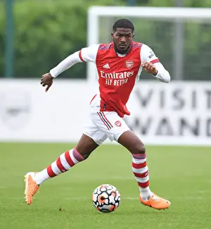 Arsenal V Millwall 2021-22 Prints: Arsenal's Ainsley Maitland-Niles in Pre-Season Action Against Millwall
