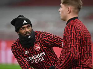 Arsenal's Ainsley Maitland-Niles Prepares for Crystal Palace Clash at Empty Emirates Stadium (Arsenal v Crystal Palace, Premier League 2021)