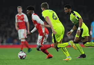 Arsenal V Reading EFL Cup 2016-17 Prints: Arsenal's Ainsley Maitland-Niles Scores Twice in Arsenal's 2-0 Victory Over Reading in EFL Cup