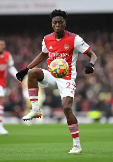 Arsenal's Albert Sambi Lokonga in Action: Arsenal vs Newcastle United, Premier League 2021-22