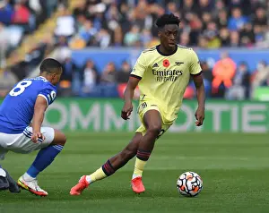 Arsenal's Albert Sambi Lokonga in Action: Leicester City vs Arsenal, Premier League 2021-22