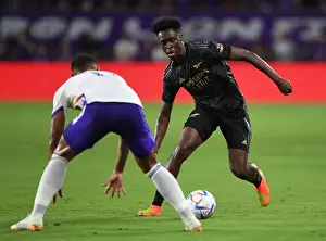 Arsenal's Albert Sambi Lokonga in Action against Orlando City SC (2022-23)