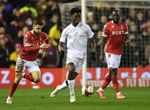 Arsenal's Albert Sambi Lokonga Faces Nottingham Forest's Philip Zinckernagel in FA Cup Third Round Clash