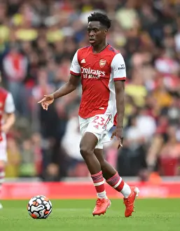 Arsenal V Chelsea 2021-22 Prints: Arsenal's Albert Sambi Lokonga Goes Head-to-Head with Chelsea in Premier League Showdown