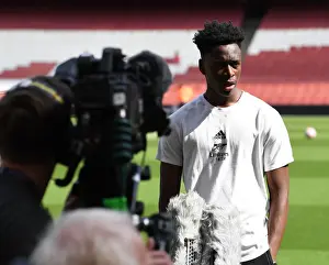 Arsenal's Albert Sambi Lokonga - Pre-Match Interview Ahead of Arsenal vs Norwich City, Premier League 2021-22