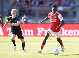 Arsenal's Albert Sambi Lokonga Shines in Pre-Season Clash Against 1. FC Nurnberg