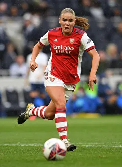Tottenham Hotspur Women V Arsenal Women - MIND Series 2021-22 Prints: Arsenal's Alex Hennessy in Action: Tottenham Hotspur Women vs