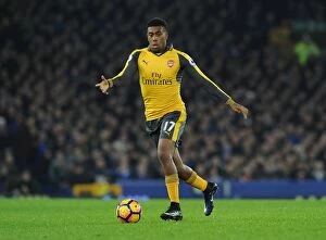 Images Dated 13th December 2016: Arsenal's Alex Iwobi in Action against Everton - Premier League 2016-17