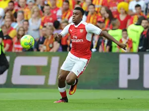 Lens V Arsenal 2016-17 Prints: Arsenal's Alex Iwobi in Action during Lens Pre-Season Friendly, 2016