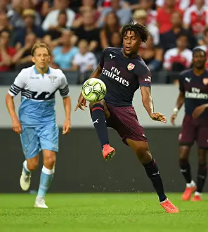 Arsenal V SS Lazio 2018-19 Prints: Arsenal's Alex Iwobi in Action against SS Lazio during Pre-Season Friendly in Stockholm