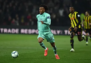 Arsenal's Alex Iwobi in Action: Watford vs Arsenal, 2018-19 Premier League
